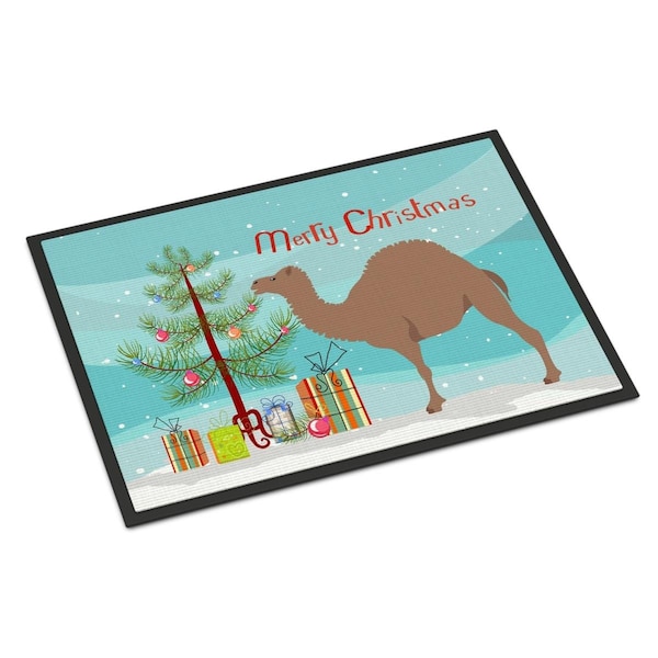 Carolines Treasures F1 Hybrid Camel Christmas Indoor or Outdoor Mat, 24 x 36 in. BB9186JMAT - main